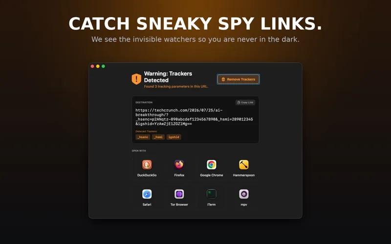 Catch Spy Links 拦截间谍链接与透明化跳转