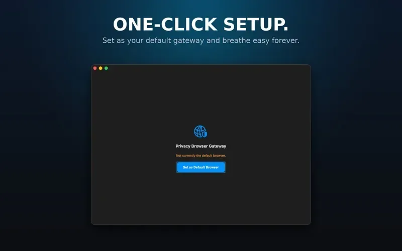 One-Click Setup 极简配置与原生体验